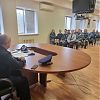 Заместитель руководителя ГИБДД Юго-Восточного округа провел профилактическую лекцию по правилам безопасности для сотрудников ФСИН