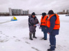 Водный патруль: сотрудники МЧС на судне с воздушной подушкой провели рейд на акватории р.Москвы