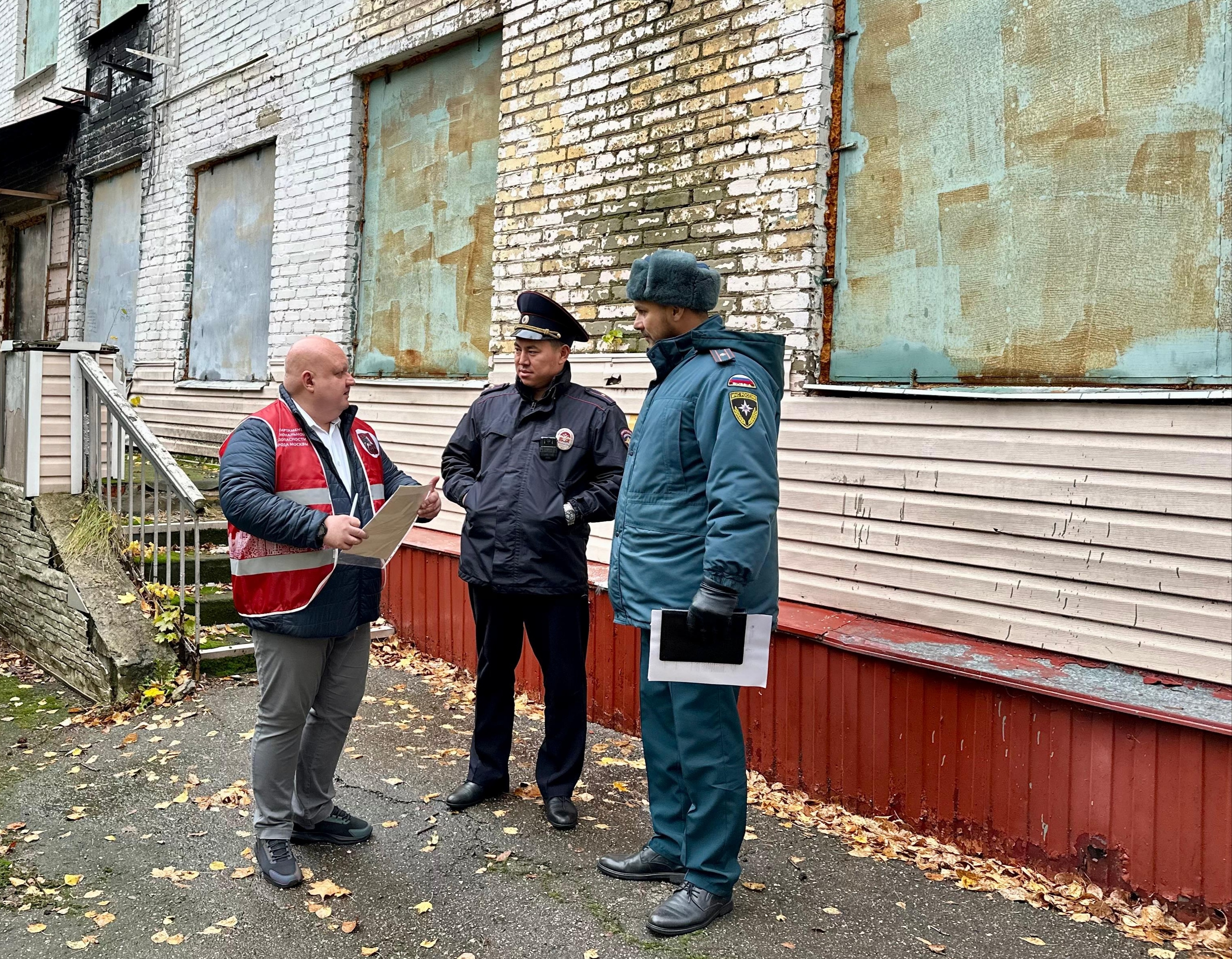 Мониторинг пустующих зданий.