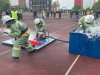 Соревнования по боевому развертыванию поливомоечных машин по тушению природных пожаров